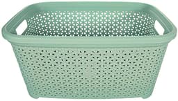 Storage Solutions wasmand - 35 liter - groen - 54 x 37 x 26 cm - Kunststof - Draagmand — thumbnail 5