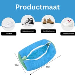 ApexArte® Herbruikbare Waszak voor Schoenen - Wasnet voor Wasmachine - Sneakers Wassen — thumbnail 5