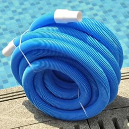 Drijvende slang van 9 m (diameter 38 mm) met zuigmond – Multifunctionele blauwe zwembadslang – Apparatuur voor zwembadreiniging en -onderhoud — thumbnail 3