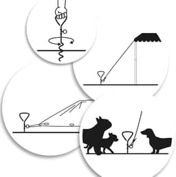 SnelShoppen - 4x Tentgrondankers - Sterke Grondankers voor Tenten, Partytenten en Luifels - Stalen Stormschroeven voor Buitenuitrusting - Perfect voor — thumbnail 5