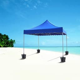 SnelShoppen - 4-pack Heavy-Duty Tuinhuisje Zandgewichten, Dubbel Gestikt, Voor Opklapbare Luifels, Tent, Parasols, Trampolines, Verzwaarde Pootgewicht — thumbnail 5