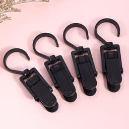 Wasknijpers 10 Stuks - Multifunctioneel Ontwerp - Draaibaar - Antislip - Klemkracht - Voor Kleding en Hoeden - Ophangclips — thumbnail 3
