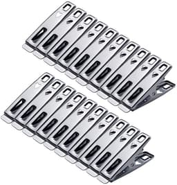 Dailygoods - 80 Stuks Wasknijpers - Multifunctionele Clips voor Kleding en Snacks — thumbnail 1