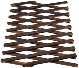 Dailygoods - Uittrekbare Houten Tuinhekje en Plantenscherm - 200x30 cm voor Tuin en Balkon — thumbnail 2