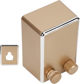 Uittrekbare Waslijn - Kledinglijn Buiten - Kleding Drogen - Roestvrij Staal - 4.2 Meter - Goud — thumbnail 1
