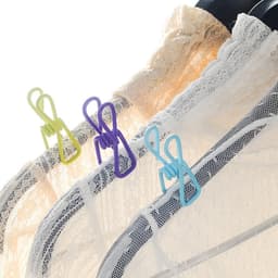 10 stuks- wasknijpers-wasknijpers Metaal -wasknijpers groot-wasknijpers Meerkleurig -Strandhanddoekclips- Quiltclips-Strandlaken Knijpers -Winddicht-Handdoekknijpers-Voor Strandlaken, Beddengoed En Dikke Kleding-Willekeurige kleur — thumbnail 2