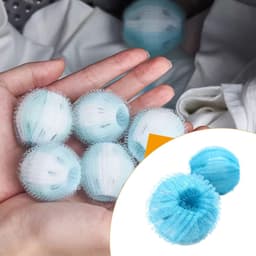 12 stuks ontharingsapparaat voor wasmachine, herbruikbare opvangbak voor dierenhaar voor het wassen van wasgoed, set wasballen — thumbnail 2