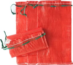 Opbergzakken - Gaaszakken Trekkoord - Producten Bewaren - Ademend Gaasontwerp - 10 Pond Capaciteit - Rood — thumbnail 1
