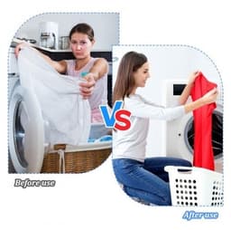Dailygoods - Set van 4 draagbare, herbruikbare waszakken, wasmachinebestendig, ideaal voor reizen, ondergoed, handdoeken en sjaals, twee maten, blauw — thumbnail 3