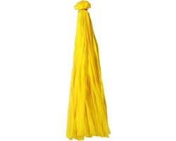 Produceerzakken - Opbergzakken Net - Boodschappen Opslaan - Ademende Mesh Stof - 337 cm - Geel