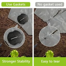 Dailygoods- Grondankers 60 Stuks - Anti-Roest U-Haringen 150 x 40 mm - Grondhaken voor Onkruiddoek - Bevestigingsplaten 6,5 x 7 cm - Betrouwbare Stabiliteit voor Tuin en Terras - Tuinankers — thumbnail 5