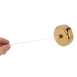 Dailygoods- Waslijn Intrekbaar - Telescopische Wandmontage - Tot 2,8 m - Roestvrij Staal - Ruimtebesparend - Eenvoudig te Installeren - Droogrek — thumbnail 5