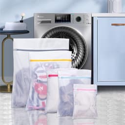 Waszak Set - Polyester - Verschillende Maten - Robuuste Ritssluiting - Voor Divers Wasgoed — thumbnail 3
