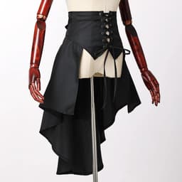Steampunk Dames Rokken Taille Riem Voor Vrouwen Ruches Pirate Corset Kostuums — thumbnail 3