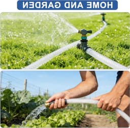 Gevlochten hogedrukslang van PVC, flexibel en transparant, ideaal voor water, gas en olie, 25 x 32 mm, 3/6/10 meter — thumbnail 3