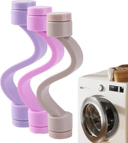 3 Stuks - wasmachine deurhouder - Deurhouder Wasmachine - Wasmachine Deurstopper - Deurhouder voor Wasmachinedeur - Slijtvast Ventilatierooster - ABS - Voorkomt Muffe Geuren - Siliconen Schokdemper Sorteersysteem voor Voorladers — thumbnail 1