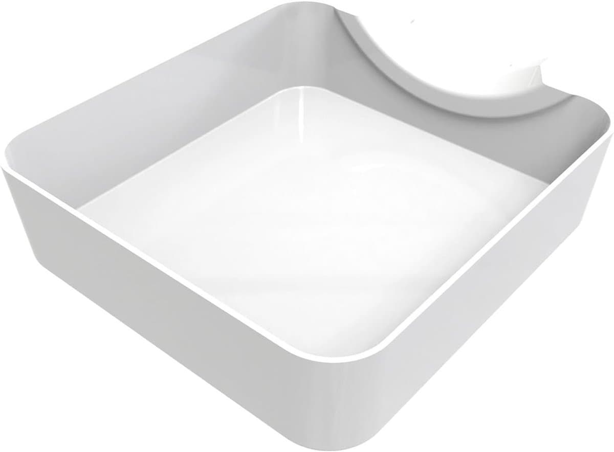 Lekbak wasmachine - Wasmachine opvangbak - wasmachineopvangbak - lekbak wasmachine universeel - wasmachine opvang bakje - Universele Lekbak Wasmachine - wasmachiene opvangbak - Wit — afbeelding 1