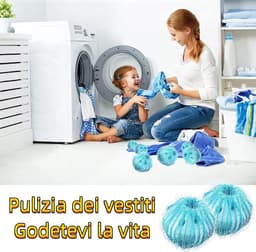 SnelShoppen - Wasmachine Haarvanger 6 Stuks - Dierenhaar Verwijderaar - Herbruikbare Wasballen voor Honden-, Pluche- en Kattenhaar - Ideaal voor Dagel — thumbnail 2