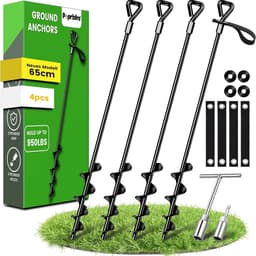 Grondankers - 65 cm - Set van 4 Premium Grondankers voor Bevestiging van Zware Voorwerpen — thumbnail 1