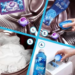 Lenor Zeebries Geurbooster - Voordeelverpakking 6 x 140g - Wasmiddel Parfum — thumbnail 4