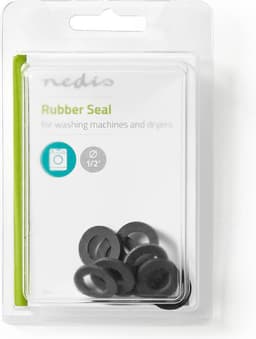 Nedis Rubber Afdichting voor Slang - 1/2'' - 10 Stuks - Zwart — thumbnail 2
