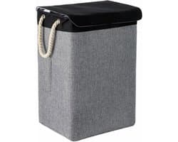 Luxe Wasmand - 65L - Wasmanden - Stijlvolle Wasmand - Waszak - Opvouwbaar - Opbergbak - Multifunctiooneel - IXEN