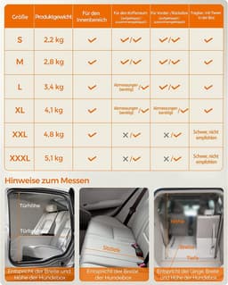 Opvouwbare hondenkooi - transportbox - reisbench - grijs - 81 x 58 x 58 cm — thumbnail 3