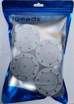 Igoods Wasmachine Trillingsdemper – Set van 4 stuks – Wasmachine Geluidsdemper – Antislip rubbe– Antislipmat — thumbnail 2