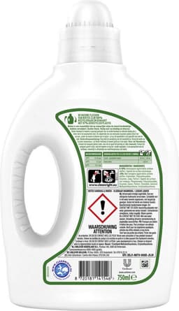 Biotex Vloeibaar Wasmiddel Handwas & Inweek - 5 x 750 ml - Voordeelverpakking — thumbnail 3