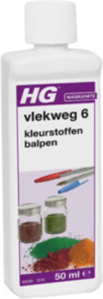 HG Vlekweg Nr6 - 6 x 50 ml - Voordeelverpakking — afbeelding 1