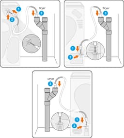 Scanpart Afvoerslang 8x10mm 1.5 m Condensdroger — thumbnail 2