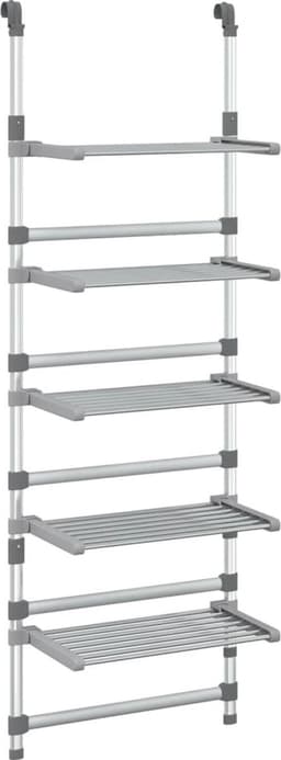vidaXL - Droogrek - 5-laags - hangend - aluminium — thumbnail 1