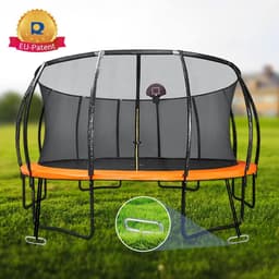Grondankers voor trampoline - set van 4 stuks met verstelbare riem - voor trampoline, schommel, paviljoen — thumbnail 2