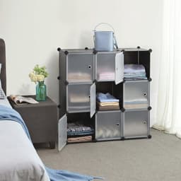 9-Cube Opbergorganisator - Modulaire Kast voor Kleding, Schoenen, Speelgoed en Boeken — thumbnail 4