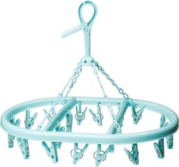 Wham - Laundry Droogrek Ovaal Hangend Incl 14 Draagarmen - Kunststof - Blauw - — thumbnail 2
