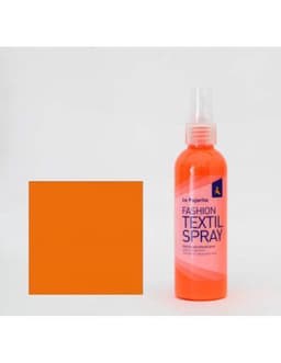 La Pajarita textielverf spray 100ml neon oranje voor knutselen. — thumbnail 2