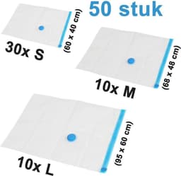 tectake vacuumzakken - 50 stuks - 401787 — thumbnail 1