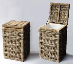 Evy  - Opbergmand - Naturel - Rotan — thumbnail 1
