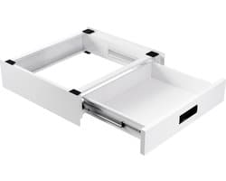 Bodo® Stapelkit - Tussenstuk met Opberglade - Wasmachine en Droger - Wit