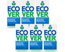 Ecover Bleekmiddel - Zuurstofbleekmiddel - Voordeelverpakking 6 x 400g - Plantaardig & Biologisch afbreekbaar - Zuurstofbleek voor helderwit wasgoed - Gerecycled karton