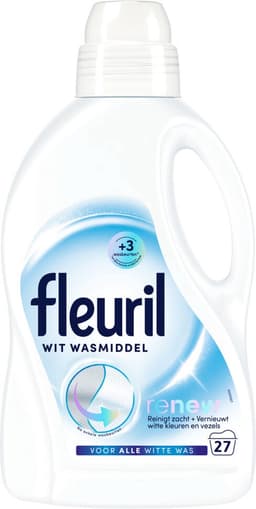 Fleuril Vloeibaar Wasmiddel Renew Witte Was 27 Wasbeurten 1,35 liter — thumbnail 1