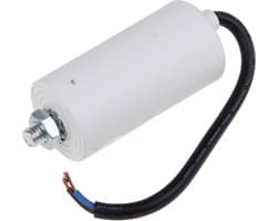 UNIVERSEEL - CONDENSATOR ELECTROL 12.5 µF 450V MET DRAAD - - — afbeelding 1