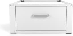 Wasophoogte® Wasmachine verhoger met lade - Wasmachine opbouwmeubel - Wasmachine sokkel - 31cm hoog - Wit - Universeel — thumbnail 4