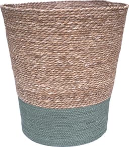 Lavandoux - Wasmand - Zeegras - Naturel/Groen - Ø40 x H45 cm — thumbnail 1