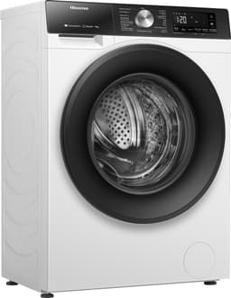 Hisense 3S Serie WF3S9043BW3/BLX - Wasmachine met Energielabel A -30% - 9kg - 72dB (A) - Steam Wash -1400 toeren - Power Wash 49' - ConnectLife - Inhoud Trommel 60 Liter — thumbnail 3