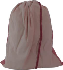 Bluvardi katoenen waszak -XL- met trekkoord - Sport- old pink — thumbnail 1