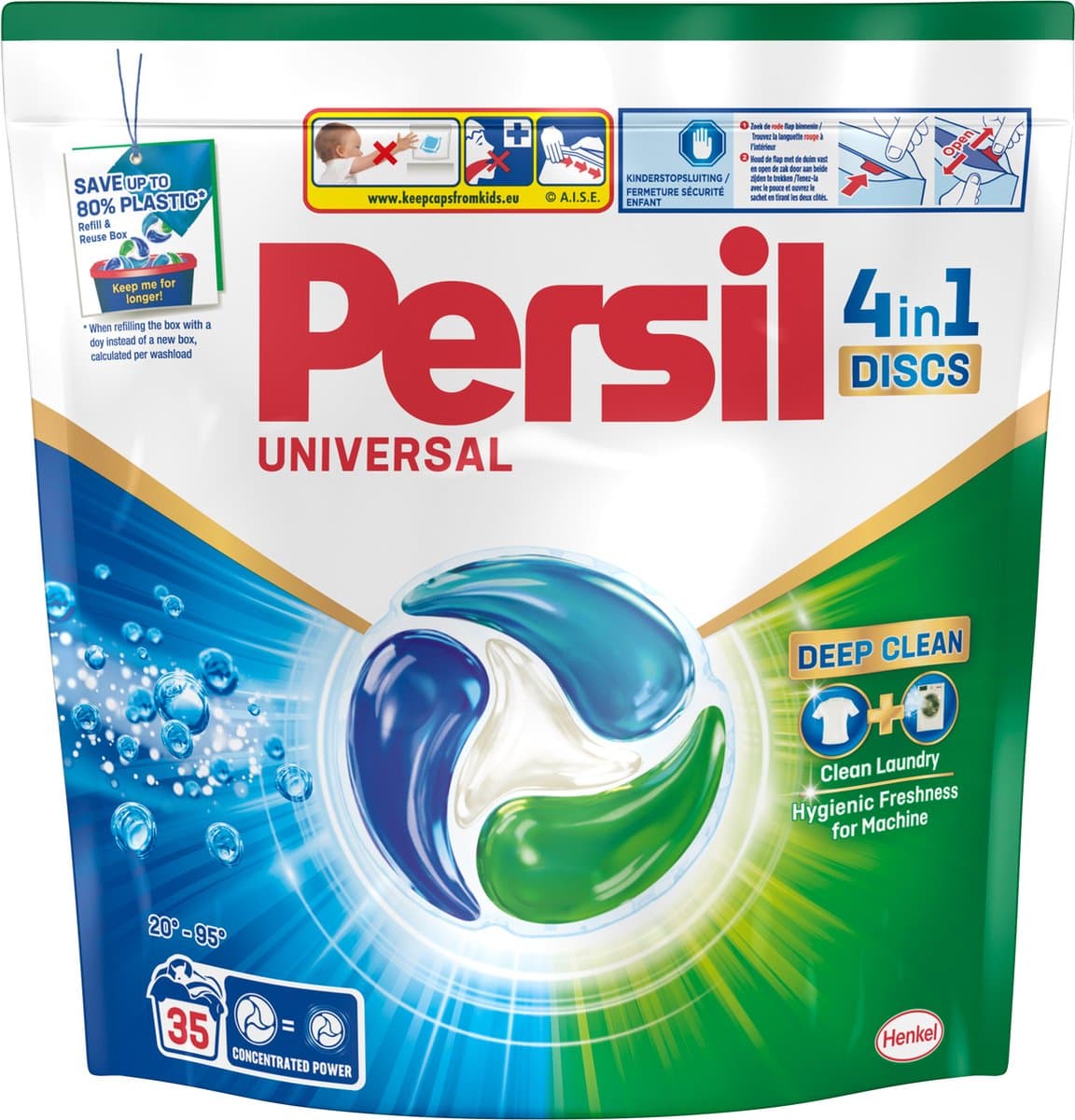 Persil Discs Universal - Wascapsules - 35 Wasbeurten — afbeelding 1