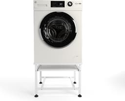 Wasophoogte® Wasmachine verhoger - Wasmachine opbouwmeubel - Wasmachine sokkel - 45 cm hoog - Wit - Universeel — thumbnail 5