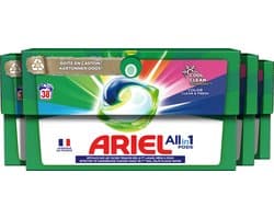 Ariel All in 1 Wasmiddel Pods - Kleur - 4 x 38 Wasbeurten - Voordeelverpakking