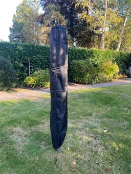 Maxxcovers® Droogmolen Hoes Universeel - 160 cm - Zwart — thumbnail 2
